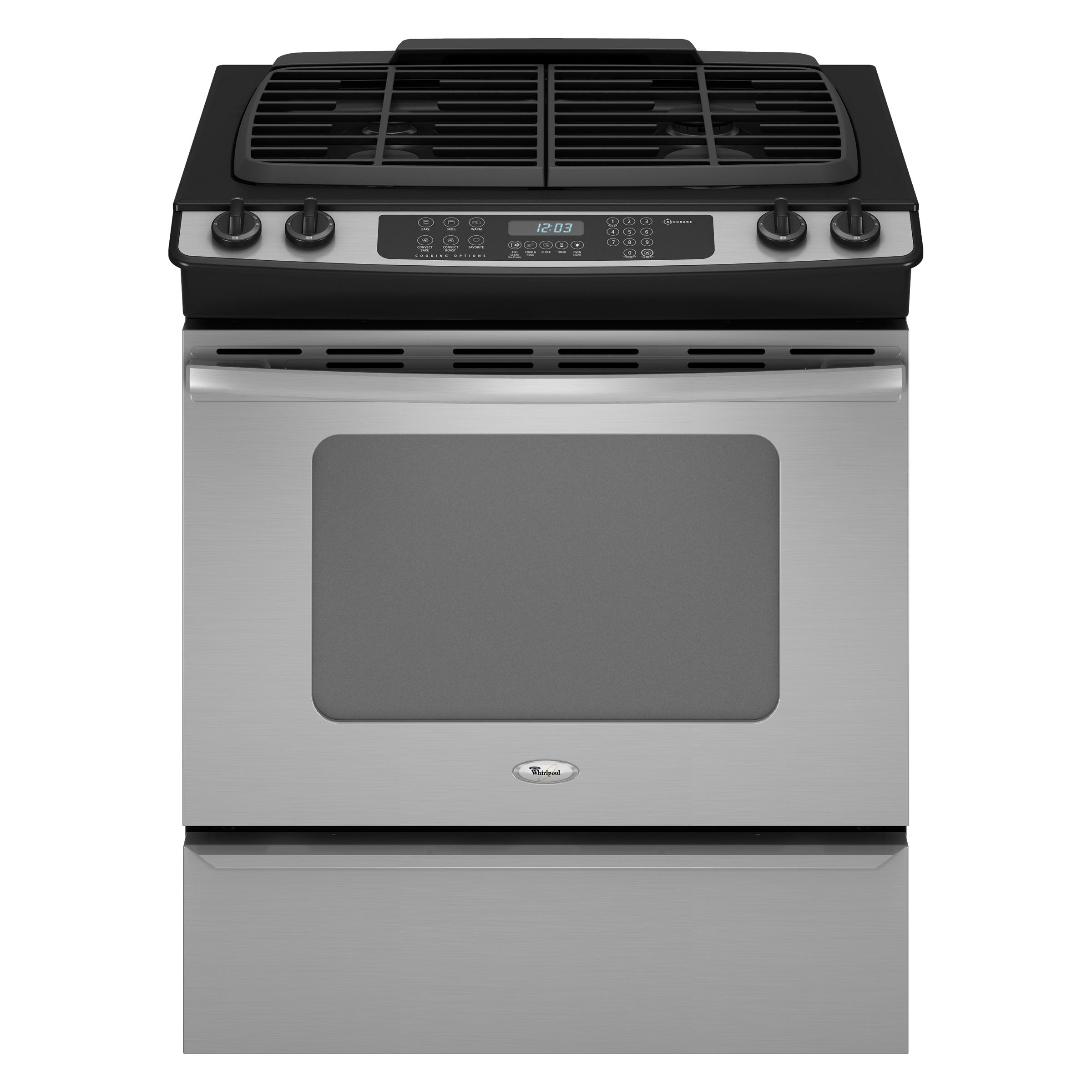 Whirlpool GW399LXUS 30" SlideIn Gas Range