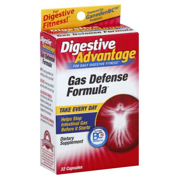 Digestive Advantage Gas Defense Formula, Capsules, 32 caplets