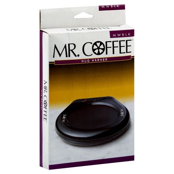 Mr. Coffee MWBLKPDQ Mug Warmer, Black, 1 warmer