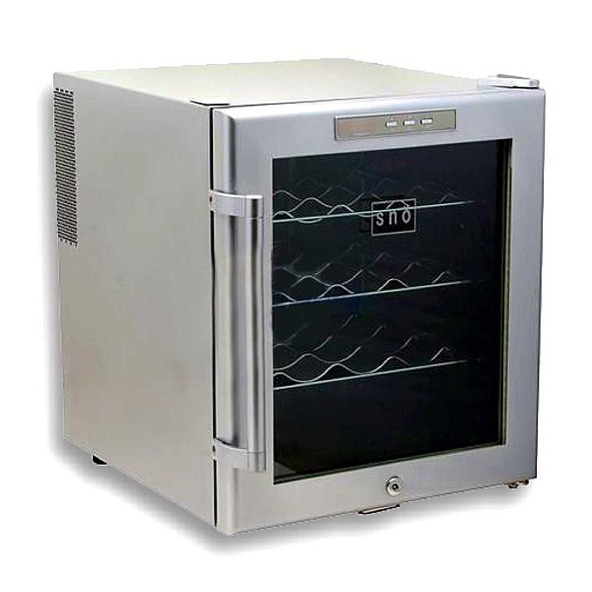Whynter WC-16S Thermoelectric 16-Bottle Wine Cooler - Platinum