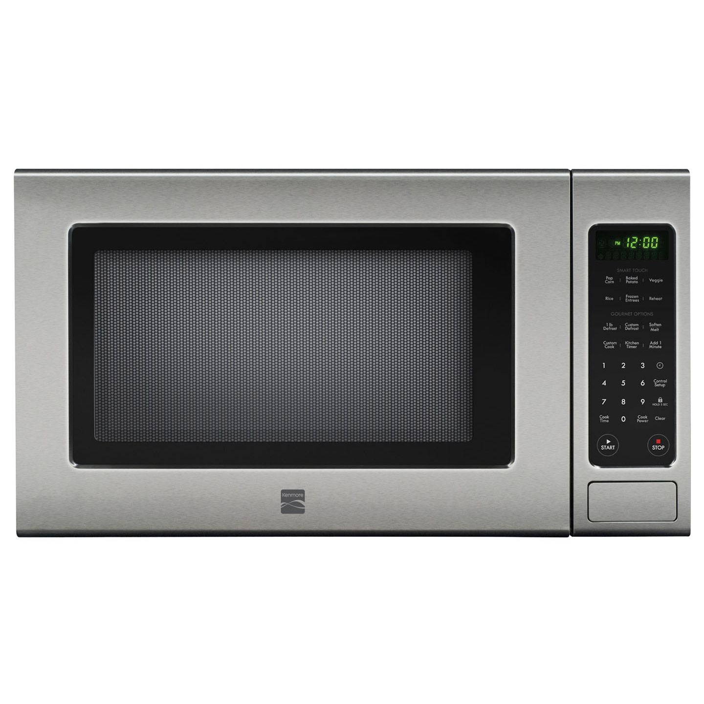 Kenmore 1.2 cu. ft. Countertop Microwave - Stainless Steel | Shop Your