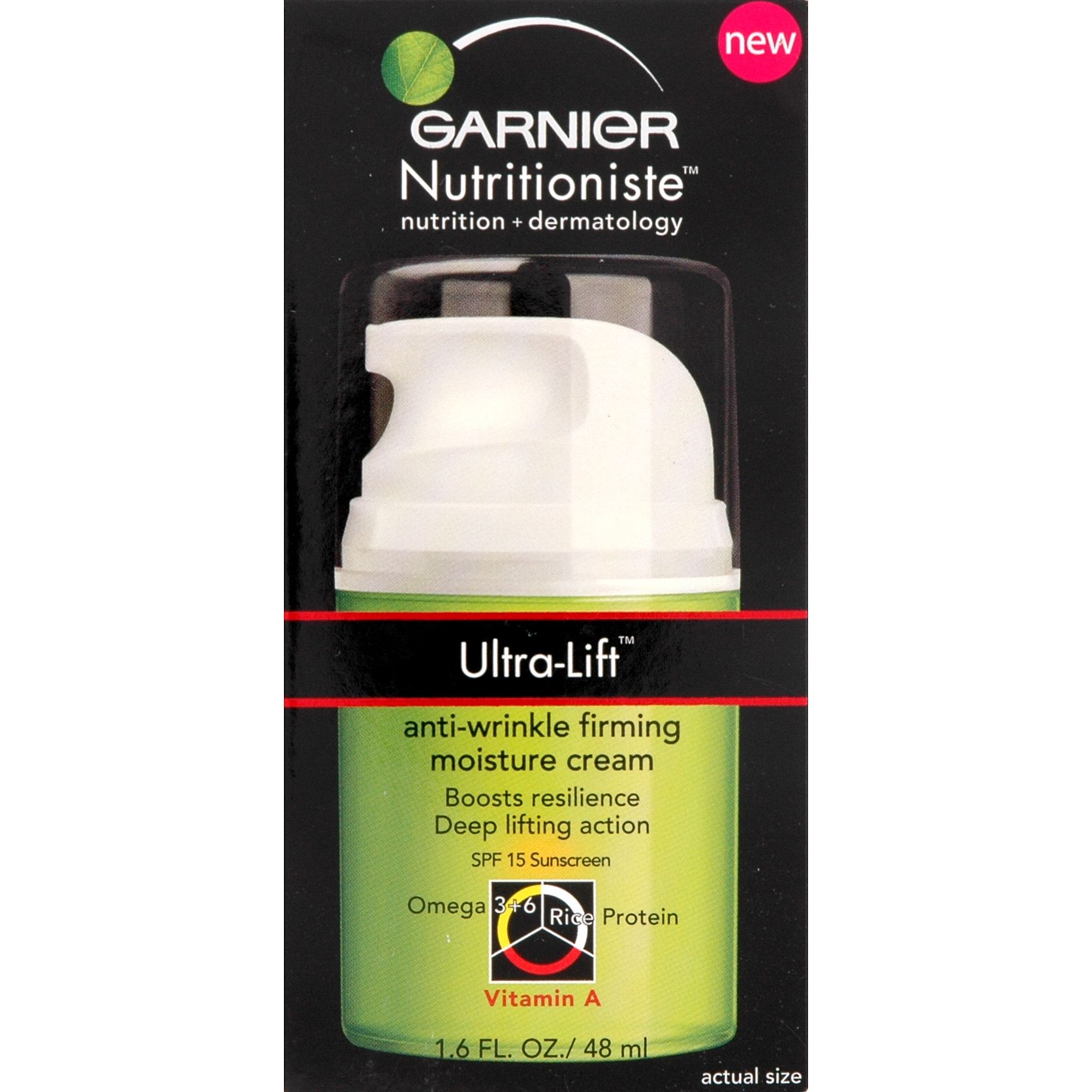 Garnier Anti-Wrinkle Firming Moisture Cream  SPF 15  1.6 fl oz (48 ml)