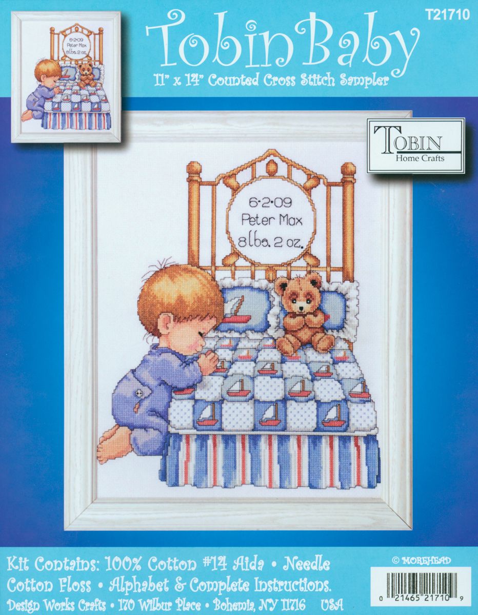 Tobin 11"X14"   -Bedtime Boy Birth Re