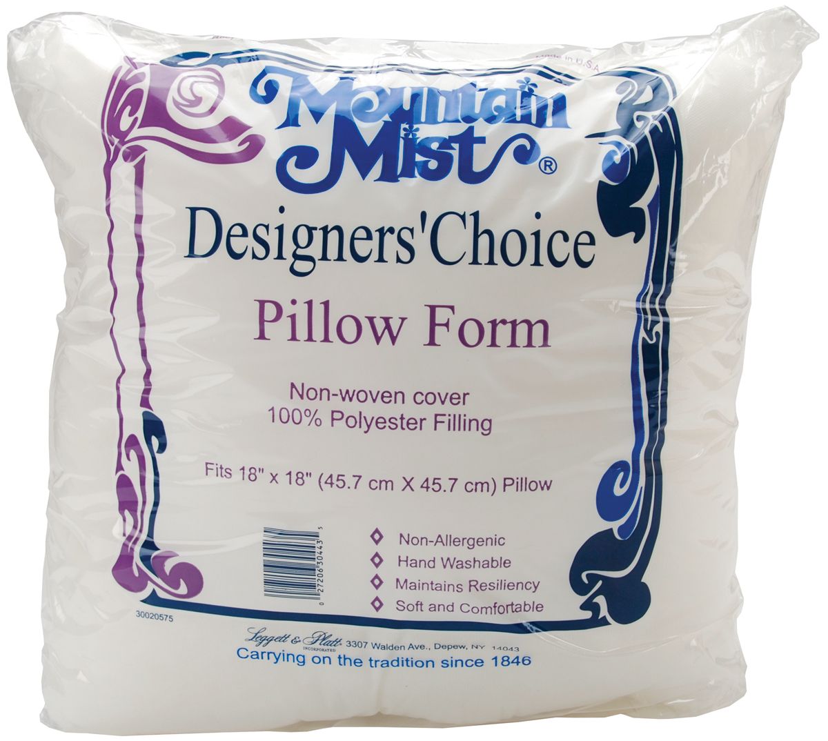 Mountain Mist Fiber Pillowform 18"