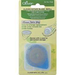 CLOVER 45mm Rotary Blade Refill-5 per Package