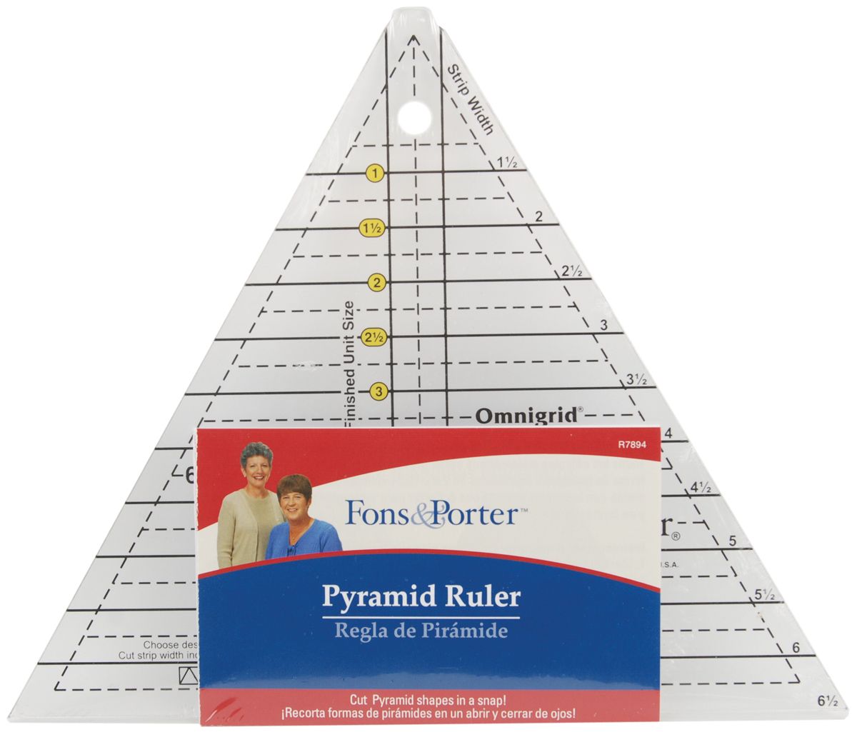 Dritz Fons Pyramid Ruler