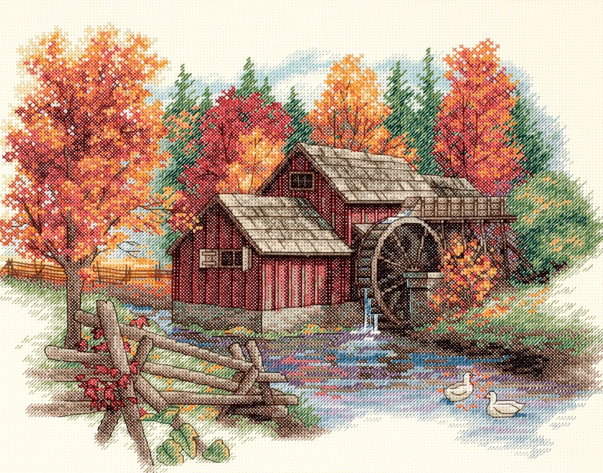 Dimensions 14"X11"   -Glory Of Autumn