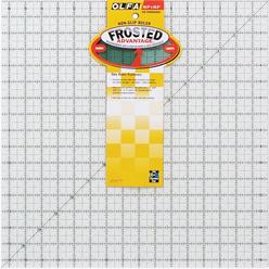 OLFA (QR-16S) 16 1/2" Square Frosted Acrylic Ruler #1071800
