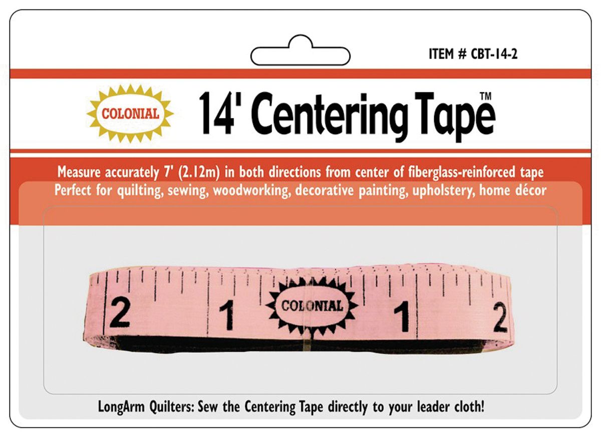 Colonial Needle Center Tape 14'