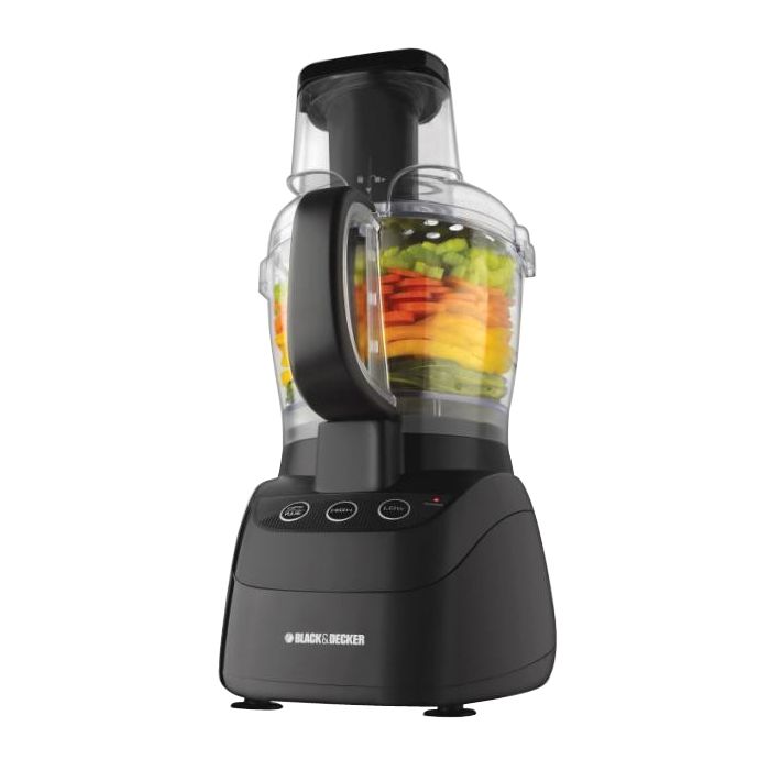 BLACK+DECKER FP2500B 10 Cup Food Processor in Black, Size: Full-size BLACK+DECKER FP2500B 10 Cup Food Processor in Black, Size: Full-size