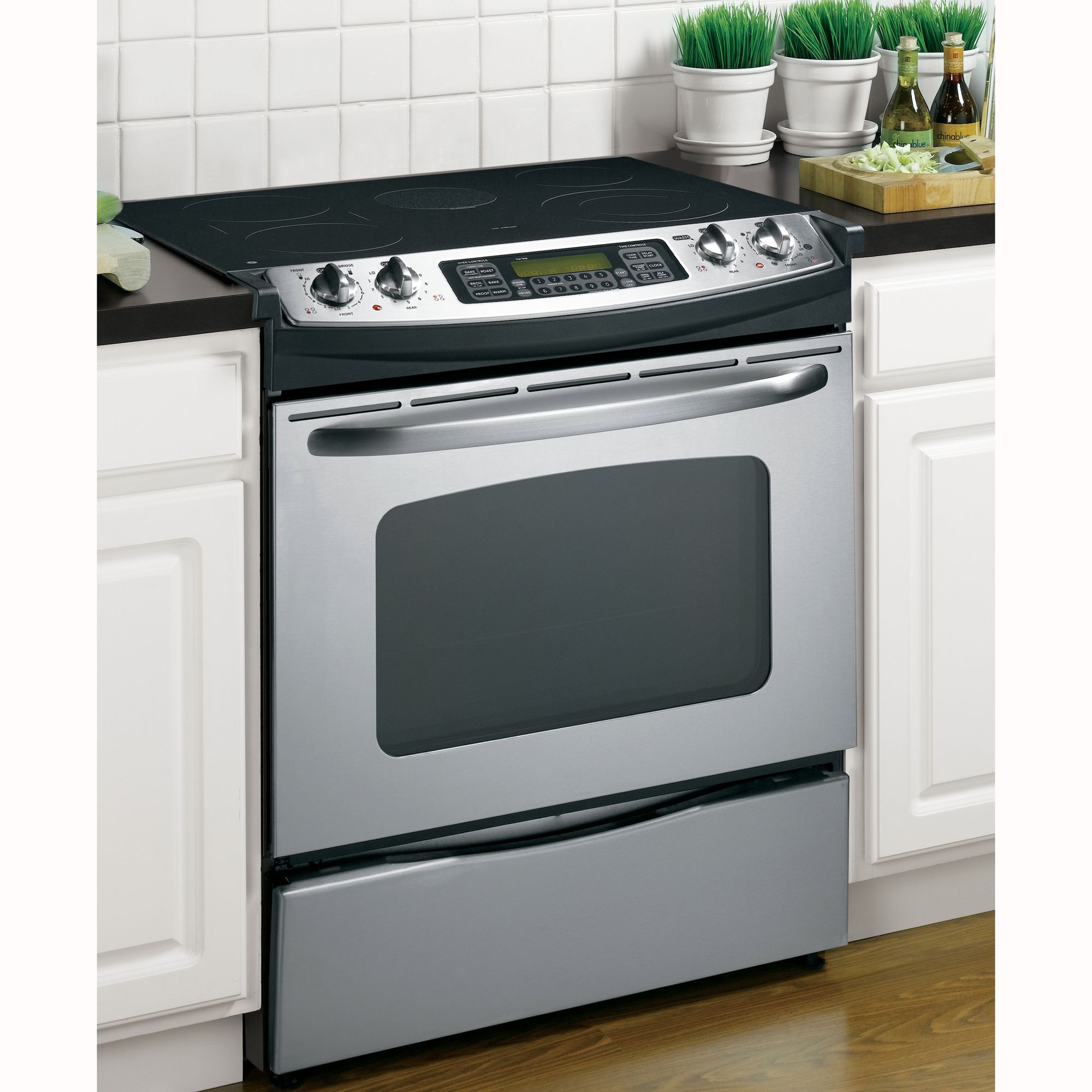 GE Appliances JSP46SPSS 30 quot Slide In Electric Range w/Convection GE Appliances JSP46SPSS 30 quot Slide In Electric Range w/Convection
