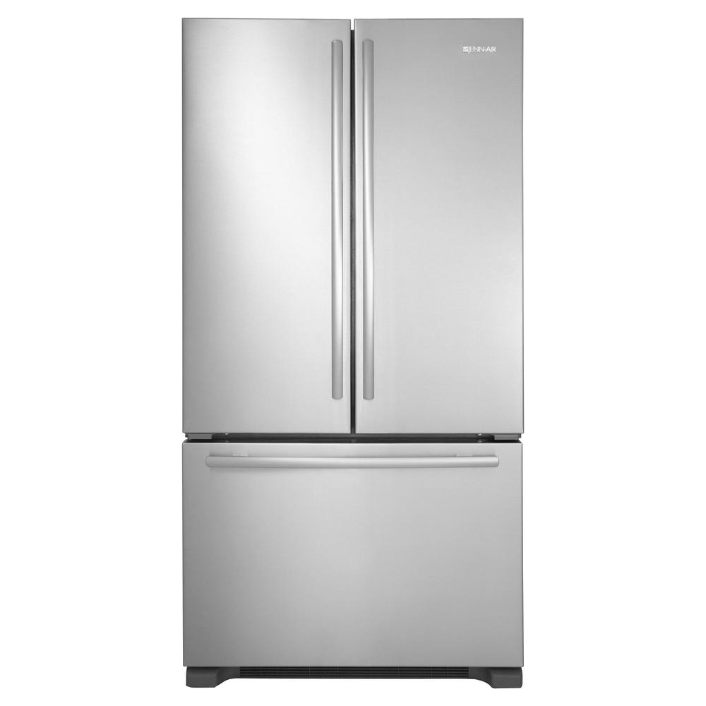 Jenn-Air JFC2290VEM 21.8 cu. ft. French-Door Bottom Freezer Refrigerator w/ Internal Dispenser