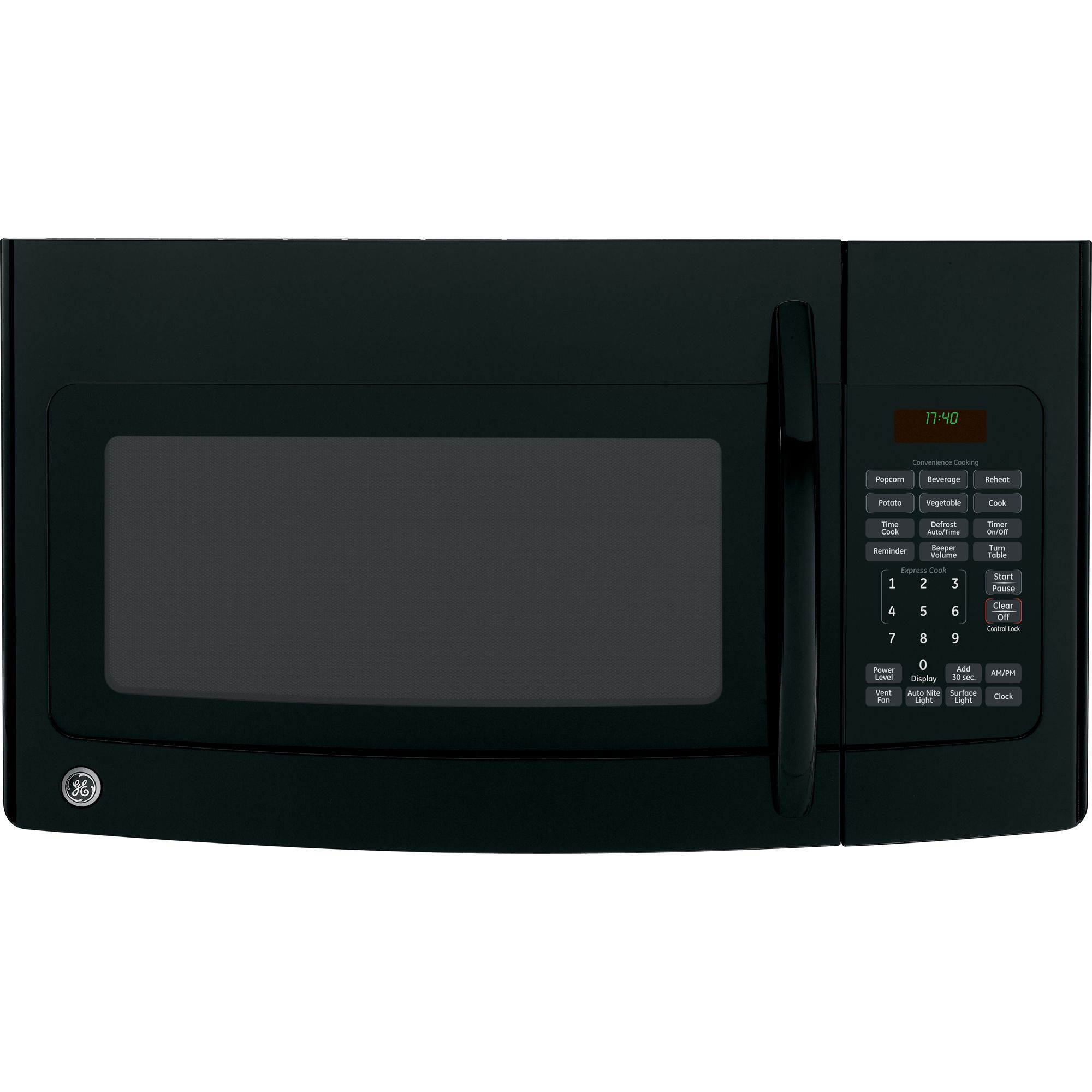 GE Appliances 022-81419-000,JVM1740DPBB 30 in. 1.7 cu. ft. Microwave Oven