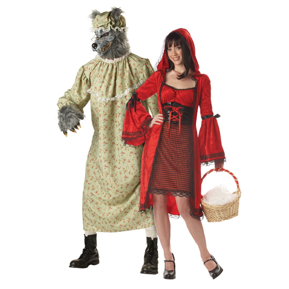 Totally Ghoul Deluxe Red Riding Hood Adult Costume