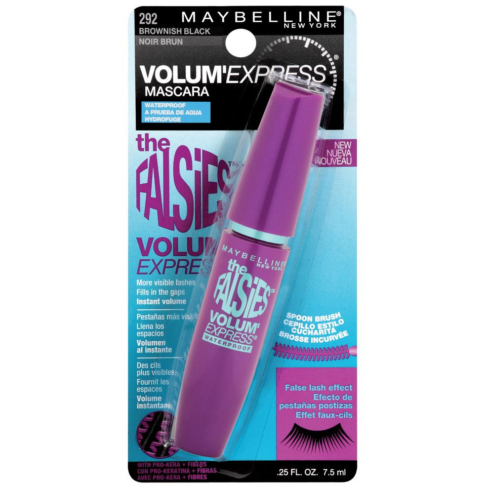 Maybelline New York Volum’ Express The Falsies Mascara, Blackest Black - Washable Maybelline New York Volum’ Express The Falsies Mascara, Blackest Black - Washable