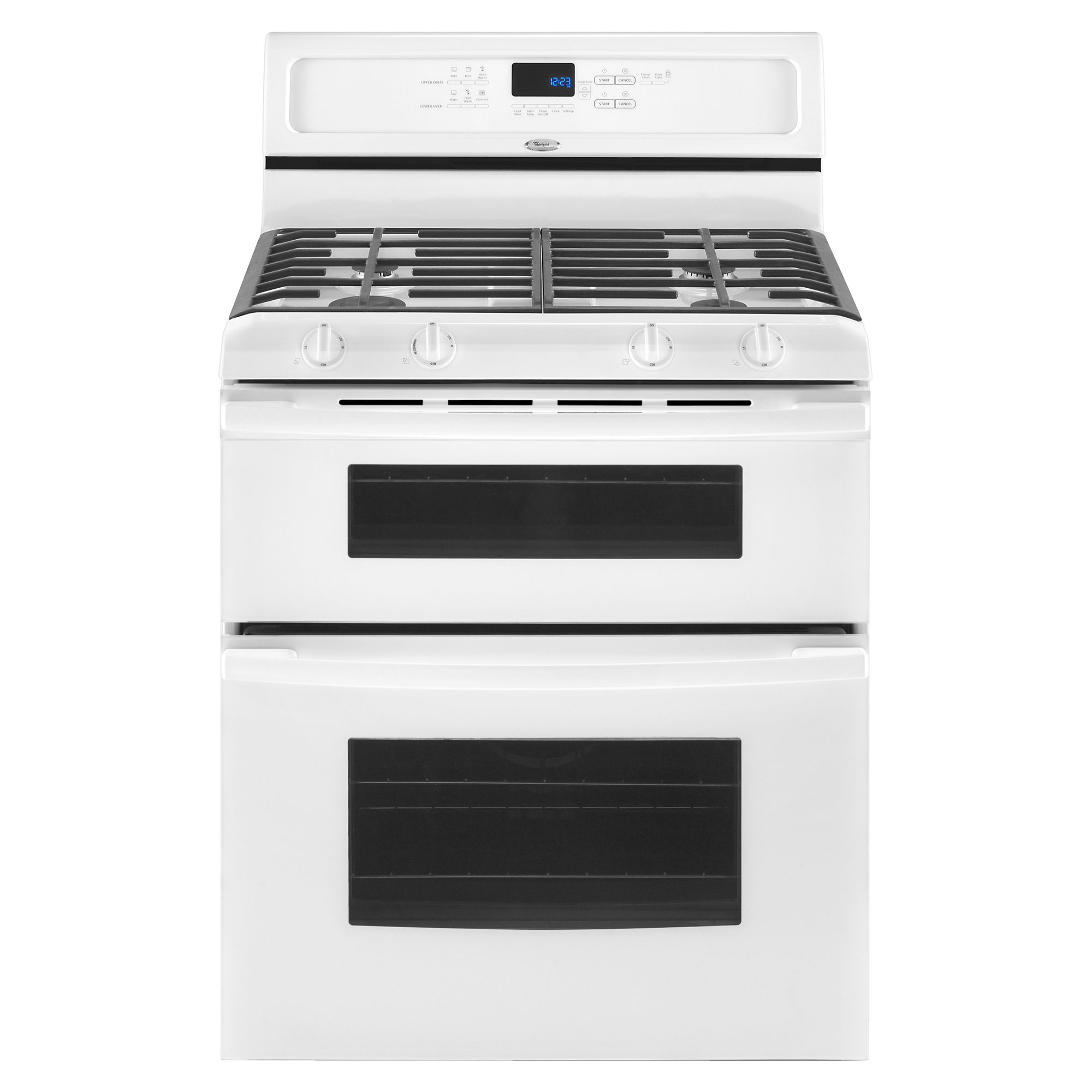 Whirlpool GGG388LXQ 6 cu. ft. Double Oven Gas Range - White