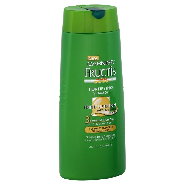 Garnier Fructis Triple Nutrition Fortifying Shampoo, 25.4 fl oz (750 ml)