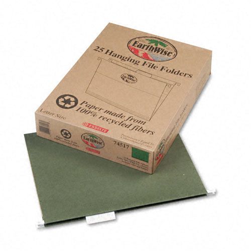 Pendaflex PFX74517 100% Recycled Colored Hanging File Folders
