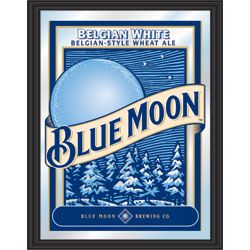 Trademark Blue Moon Framed Mirror - 15 x 20 inch