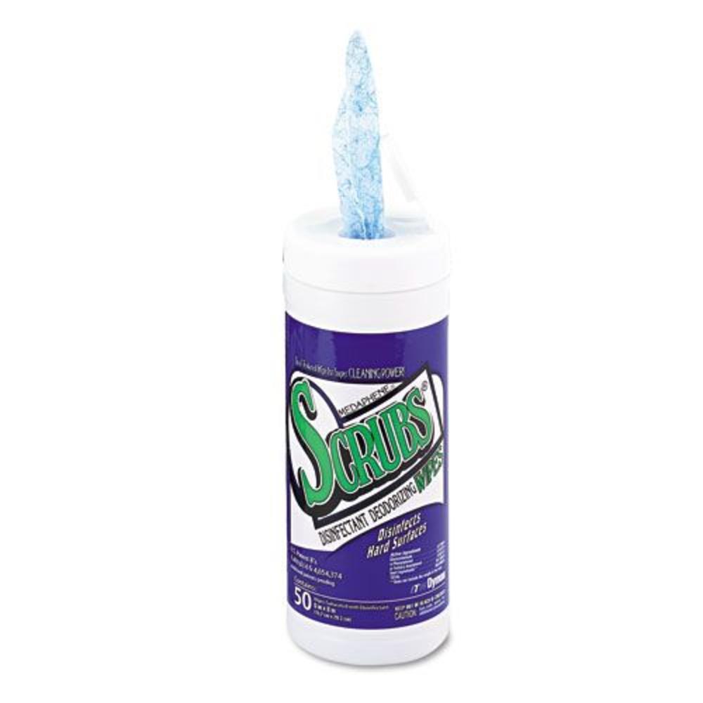 ITW Dymon ITW90356EA MEDAPHENE SCRUBS Disinfectant Deodorizing Wipes