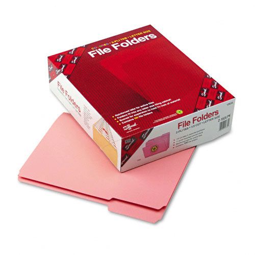 Smead SMD12634 Reinforced Top Tab Colored File Folders