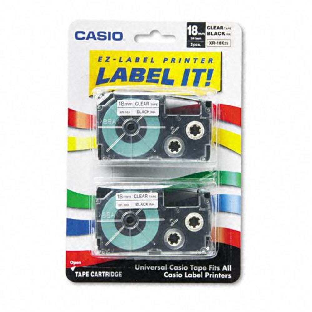 Casio CSOXR18X2S Tape Cassette for Label Printers