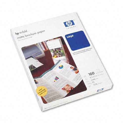 HP HEWQ5443A TriFold Inkjet Brochure Paper