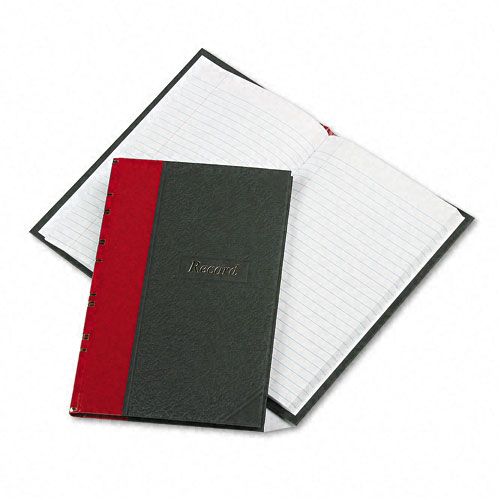 Boorum & Pease BOR96304 Account Book, 144 Pages, 7-7/8 x 5-1/4, Black/Red