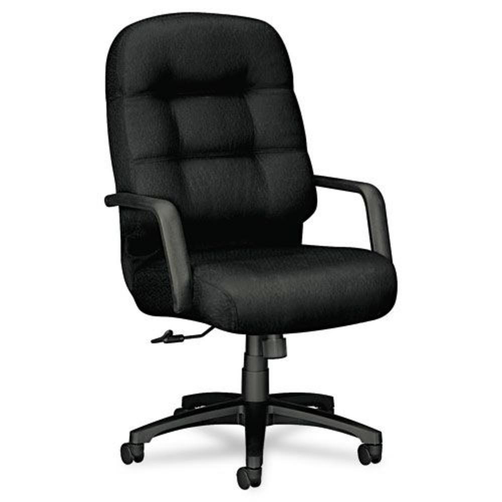 HON 2090 Pillow-Soft High-Back Adjustable Chair, Black