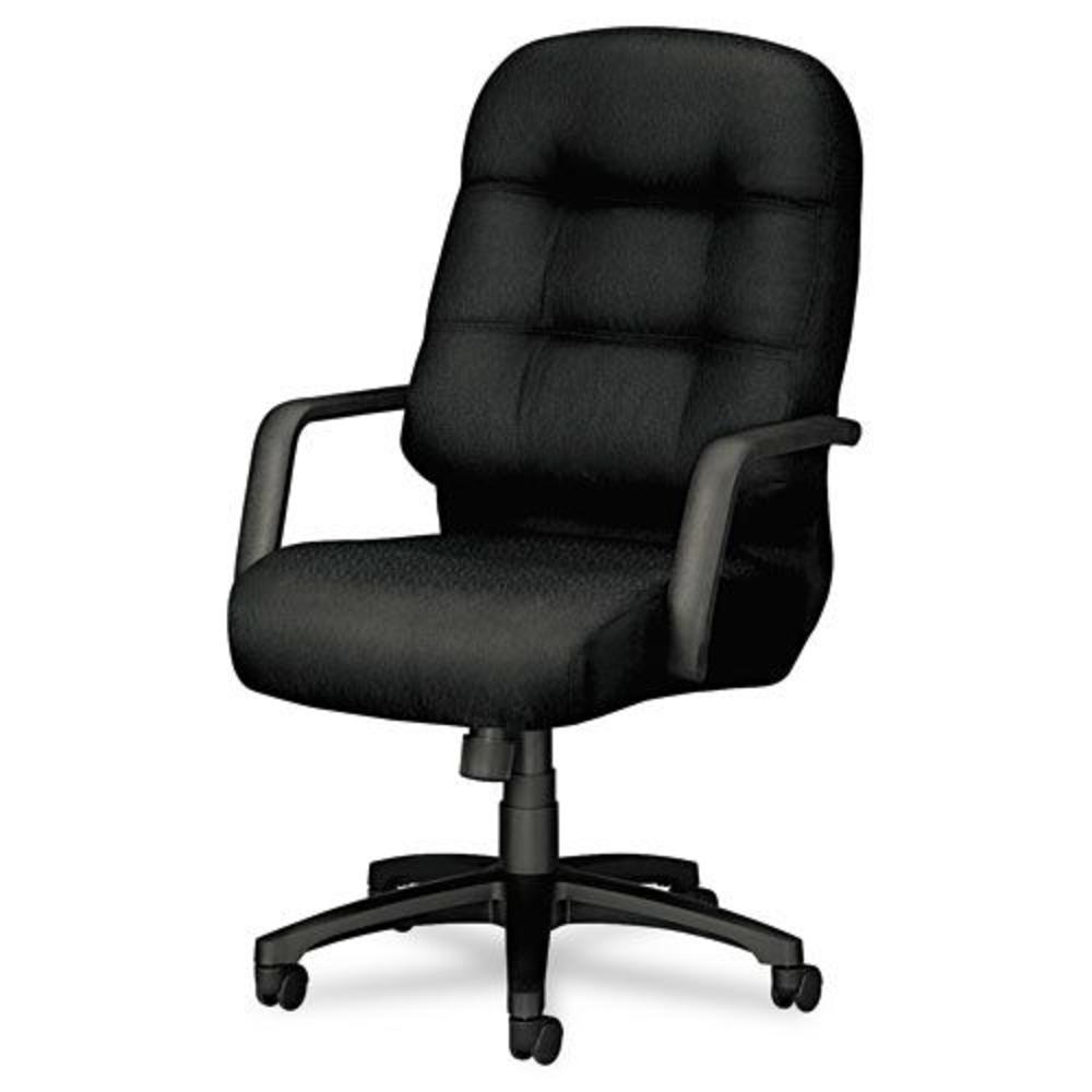 HON 2090 Pillow-Soft High-Back Adjustable Chair, Black