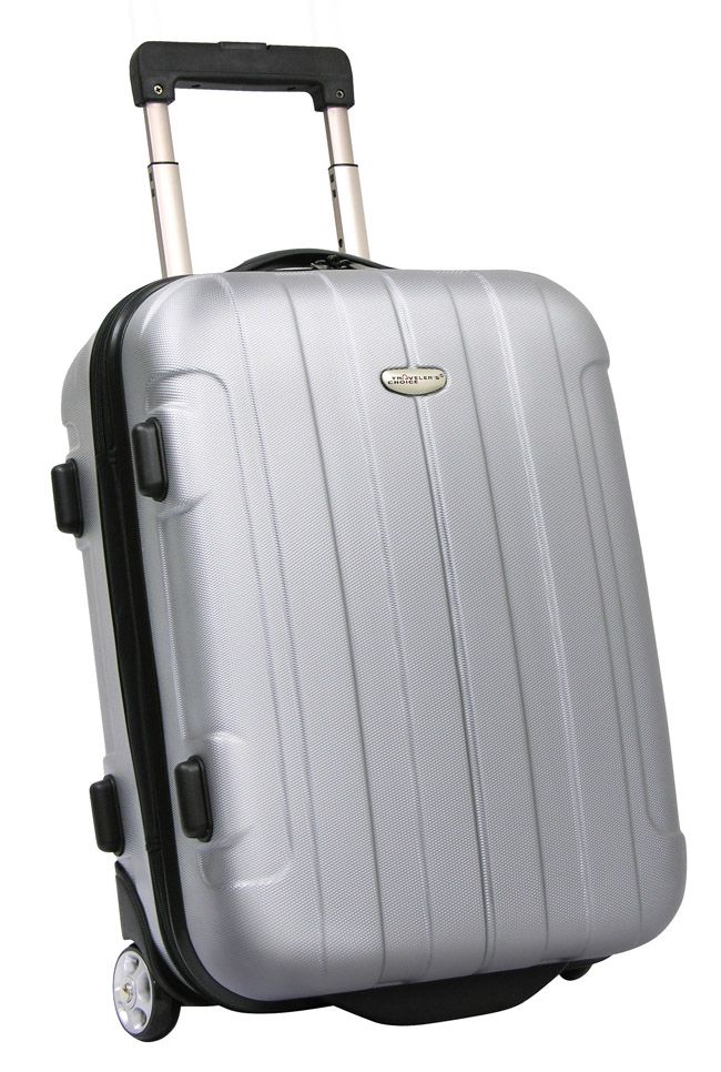 Traveler's Choice ROME 21” Lightweight Hard-shell Carry-On Upright in ...