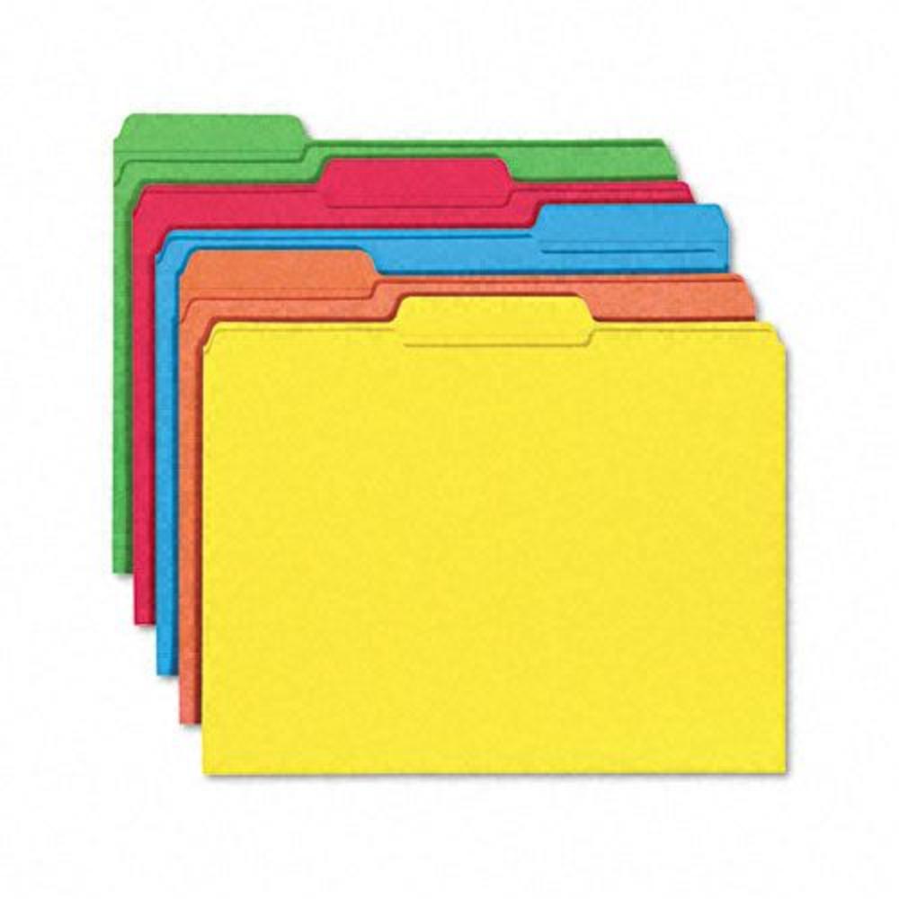 Smead SMD11993 Reinforced Top Tab Colored File Folders