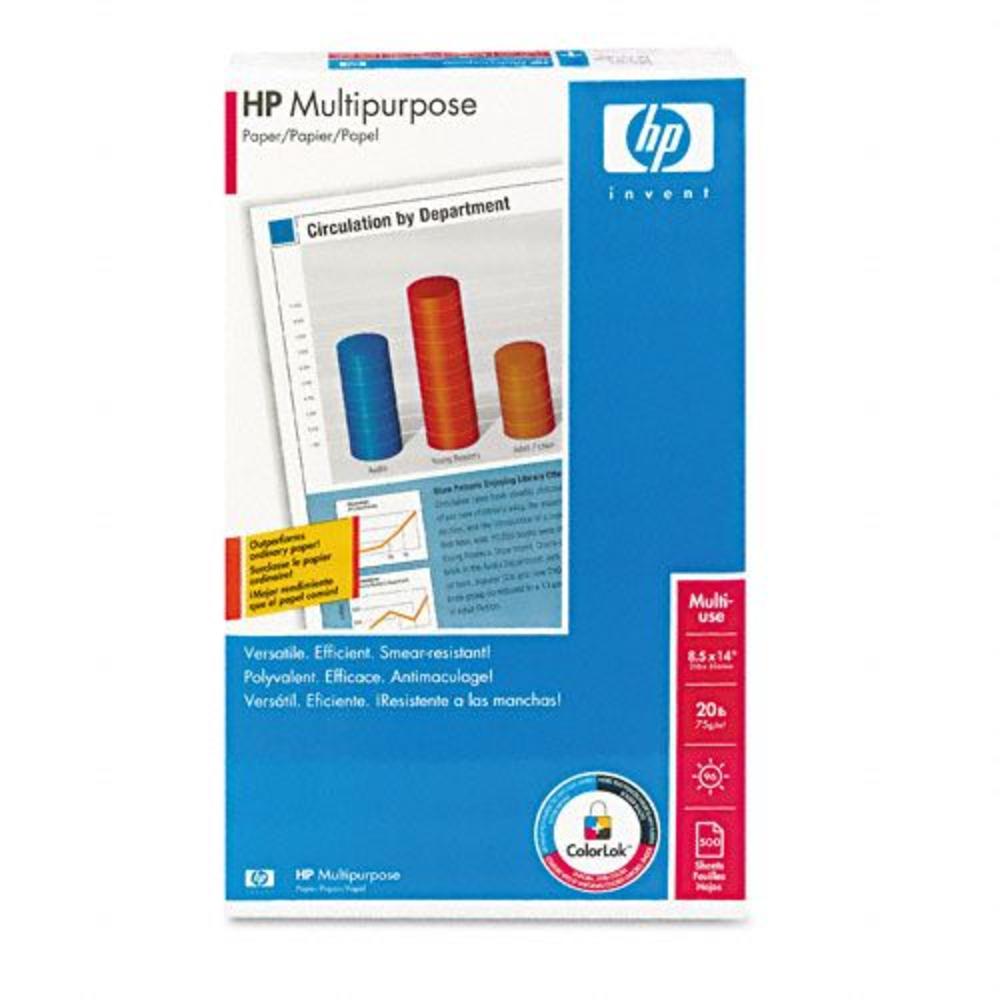 HP HEW001420 Multipurpose Paper, 96 Brightness, 20lb, Legal