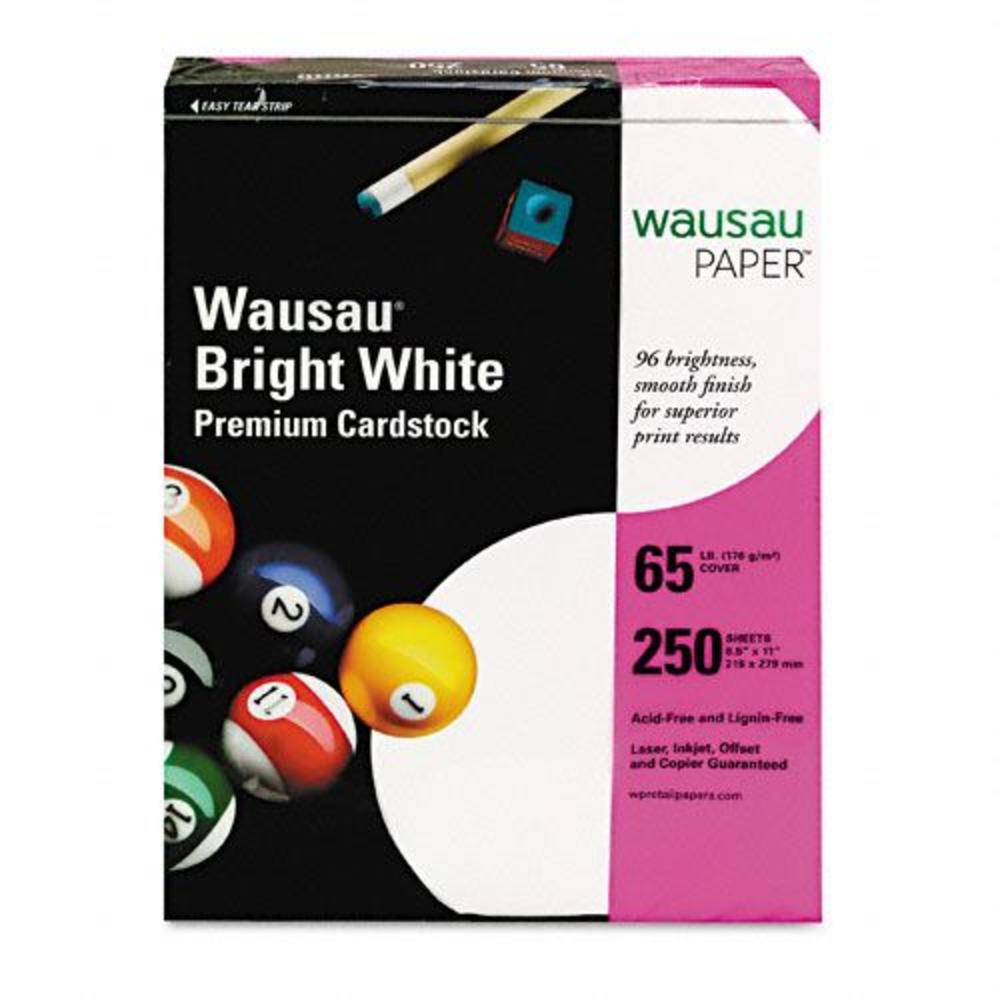 Wausau Paper WAU91904 Bright White Card Stock