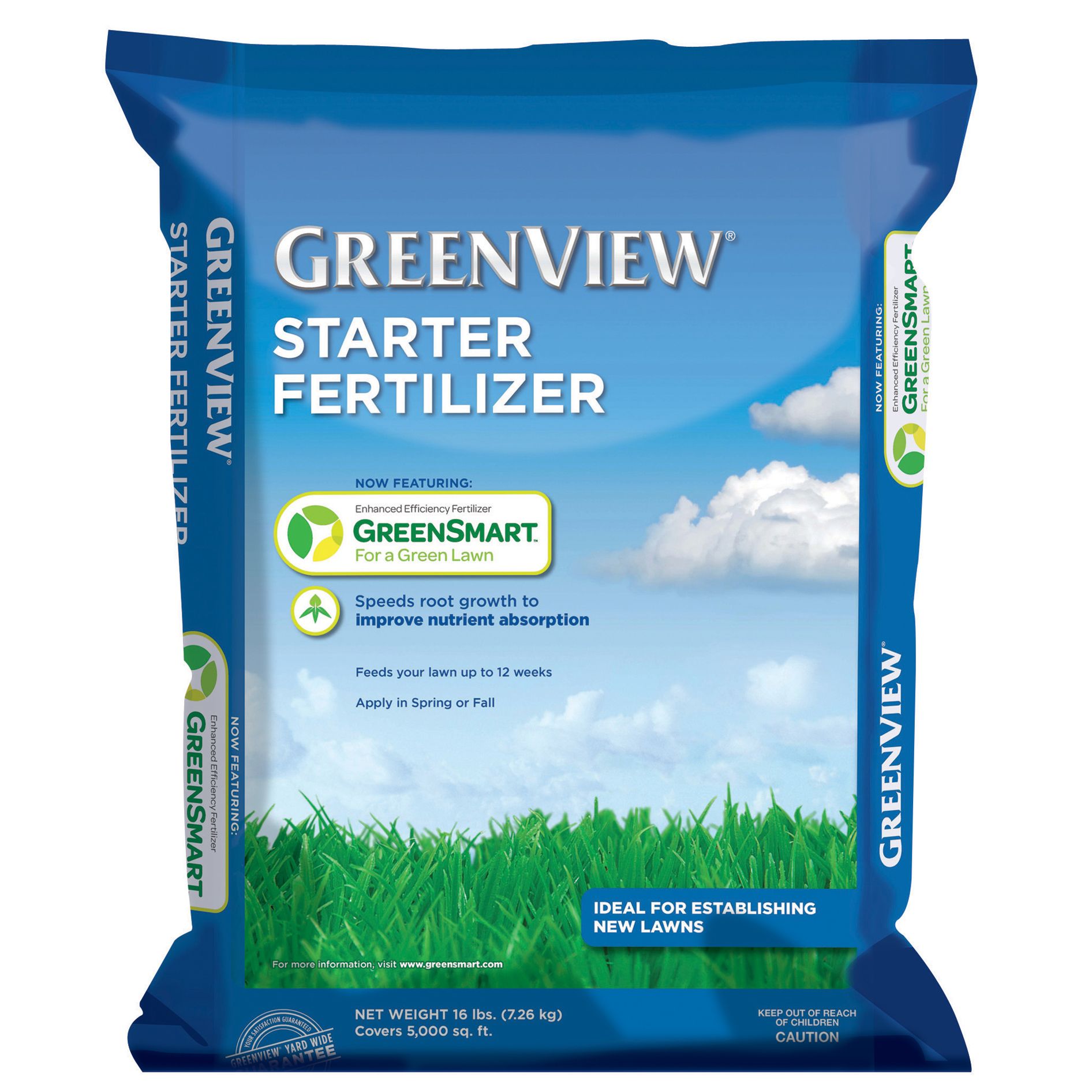 Lebanon GRV2131165 Greenview&#174; Starter Fertilizer with GreenSmart 10-18-10, 15M