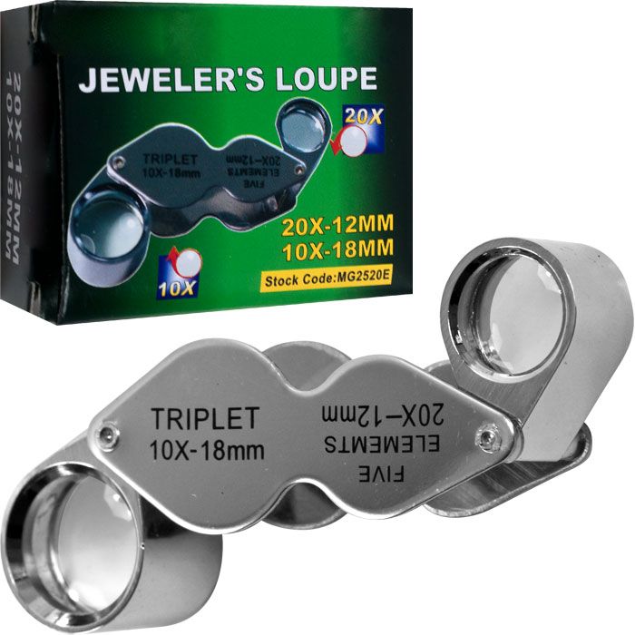 Stalwart Dual Magnification Loupe