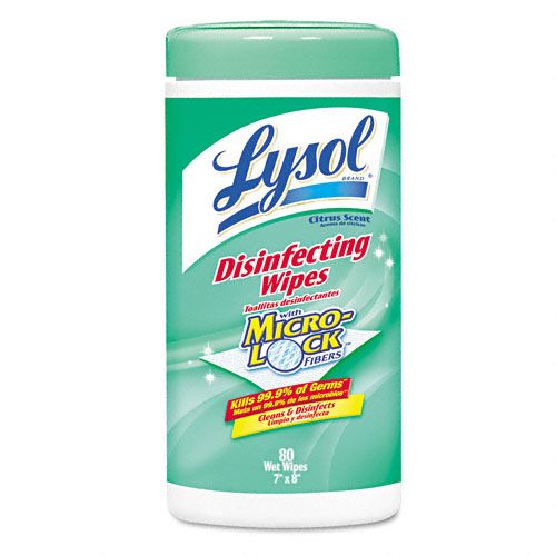 Reckitt Benckiser RAC77182EA Lysol Brand Disinfecting Wipes
