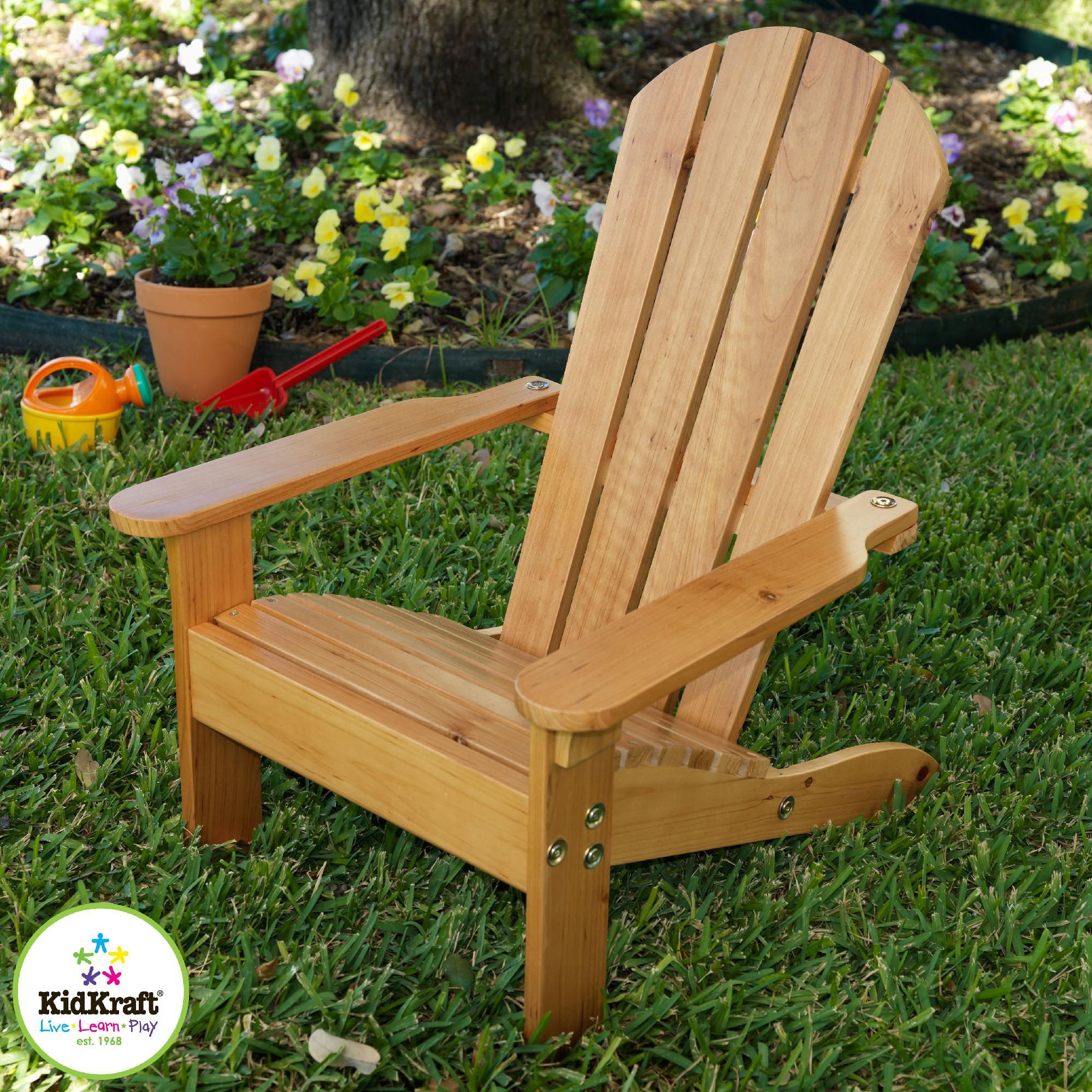 KidKraft Adirondack Chair-Honey