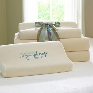 Nature's Sleep Visco Memory Foam Pillow, Small Contour