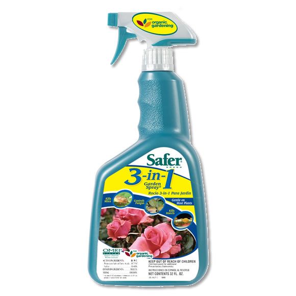 Safer 3-in-1 Garden Spray - 32 oz. RTU