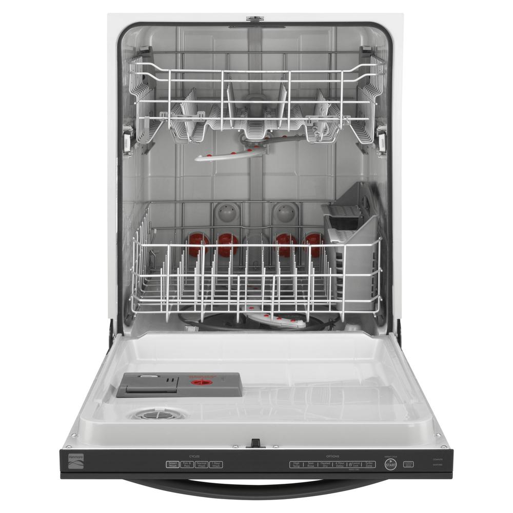 Kenmore 13289 24" BuiltIn Dishwasher w/ TurboZone™ Black