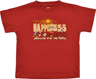 BiG, Believe in God Infant Short Sleeve T-Shirt - Happiness Biking (Unisex)