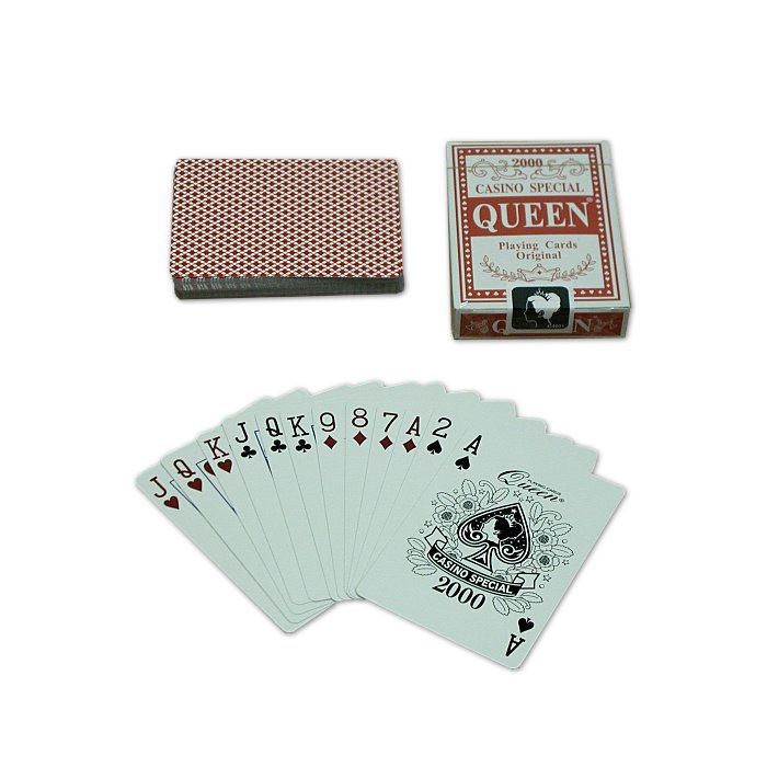 Trademark Global Queen Playing Cards - 1 RED Deck