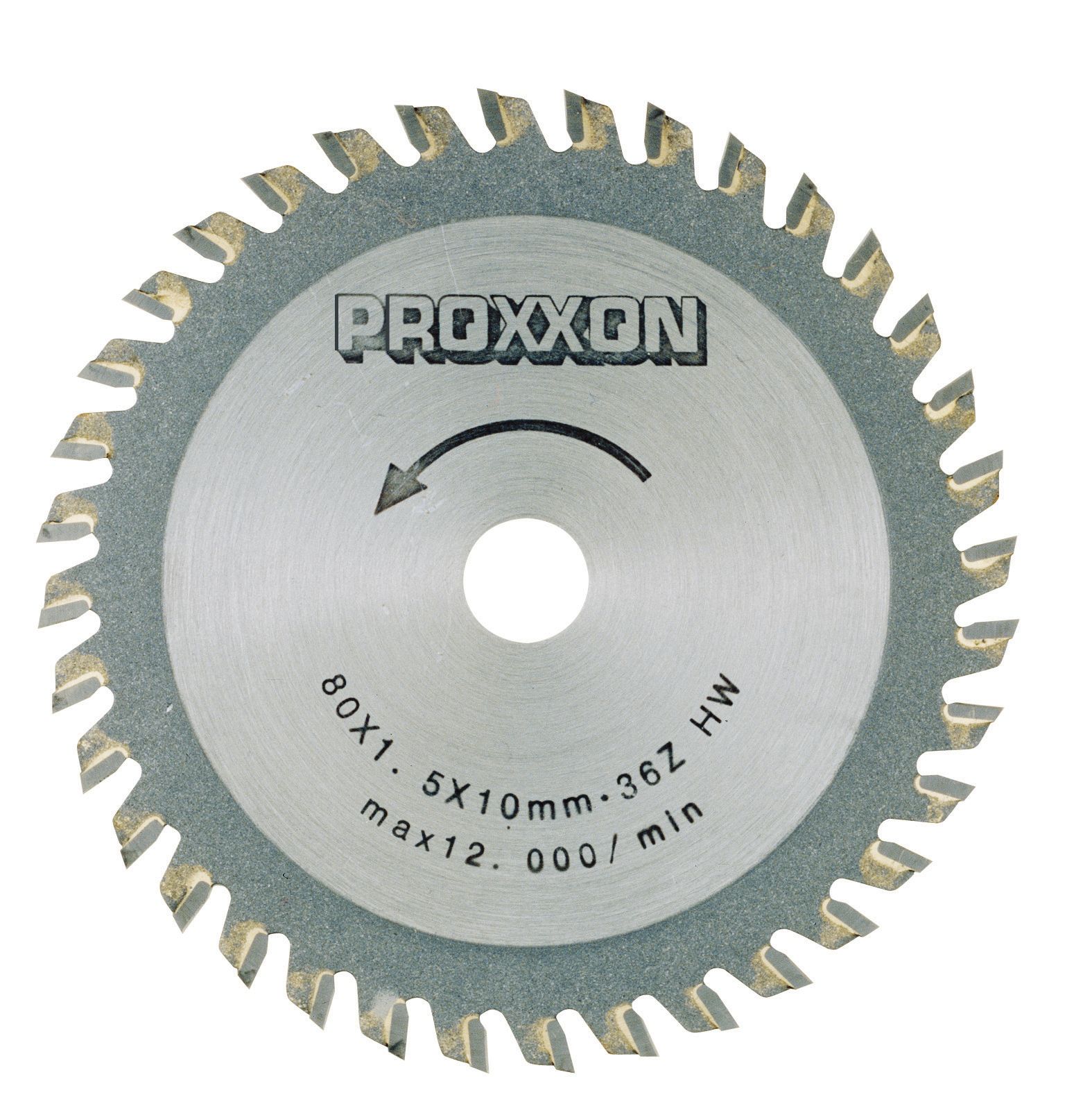 Proxxon Carbide tipped saw blade for FKS/E, FET & KGS 80