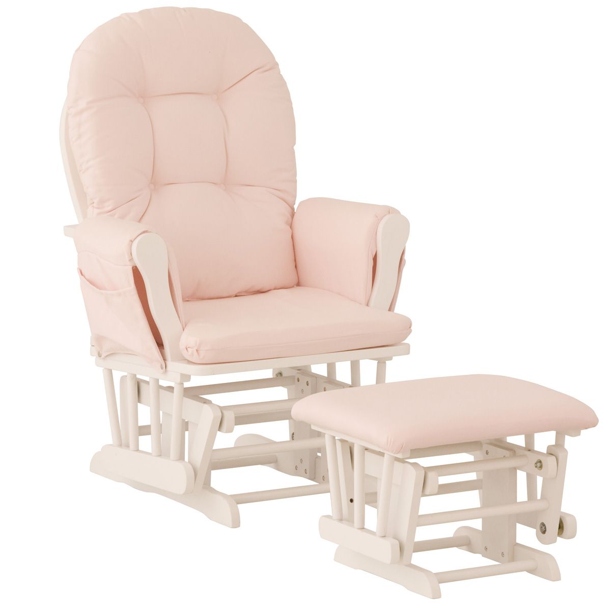 pink rocking chair cushions for nursery