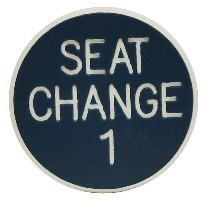 Trademark Global 1st Seat Change Button