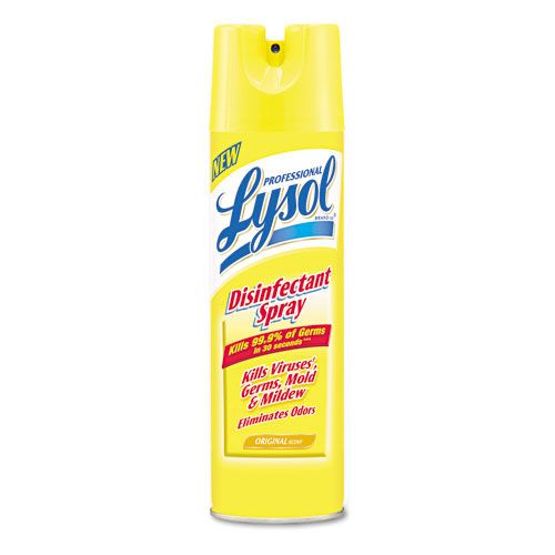 Lysol Disinfectant Spray, 19oz Aerosol, 12/carton