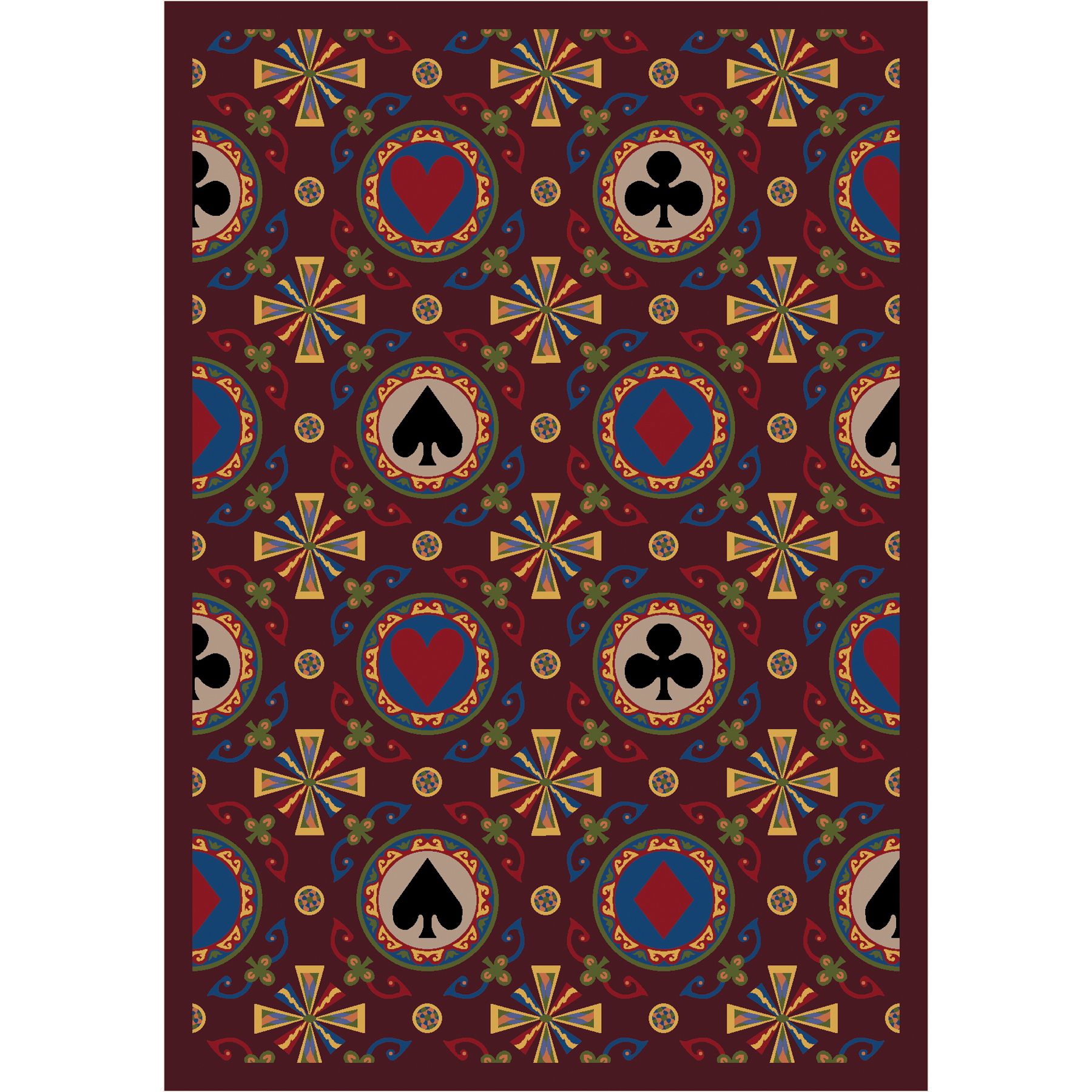 Joy Carpets Stacked Deck 10'9" x 13'2" Area Rug