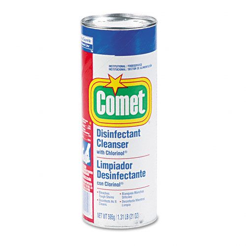Procter & Gamble PGC32987EA Comet Cleanser w/Chlorinol, Powder, 21oz. Canister