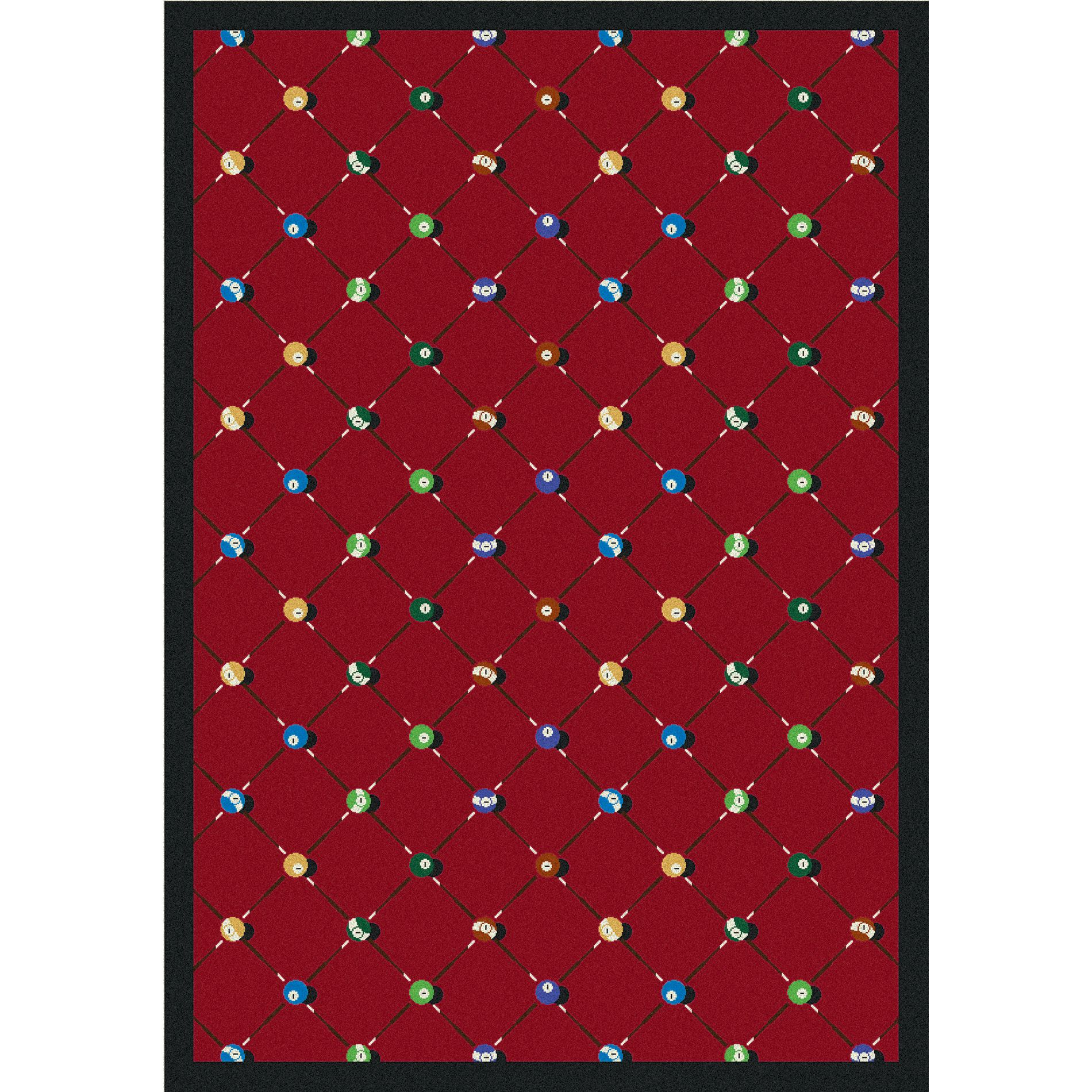 Joy Carpets Billiards 3'10" x 5'4" Area Rug